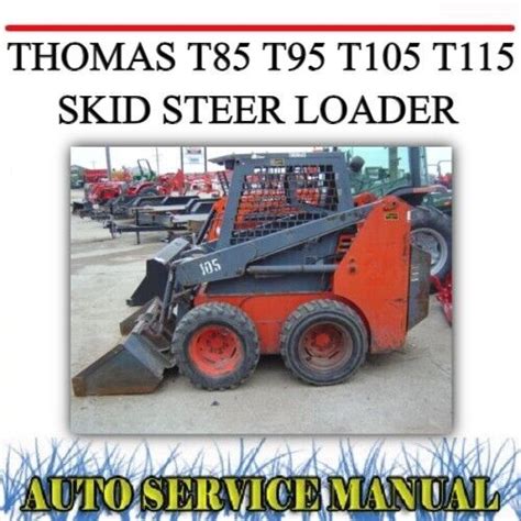 thomas t105 skid steer troubleshooting|thomas loaders brake problems.